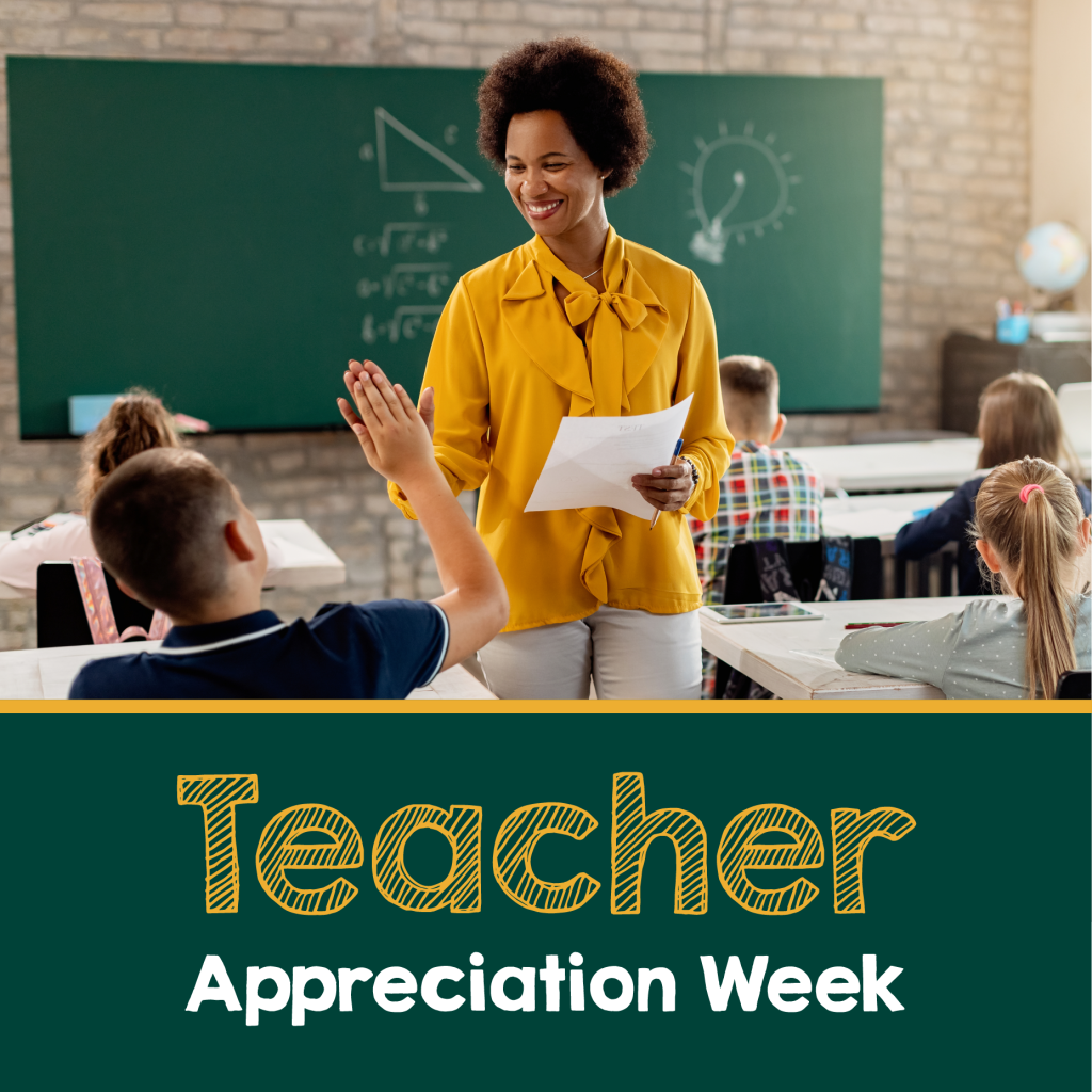 Happy National Teacher Appreciation Week! - Dave Severin